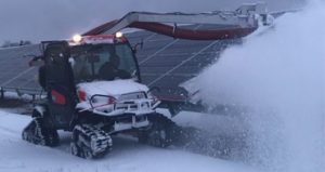 太陽能板除雪機(jī)