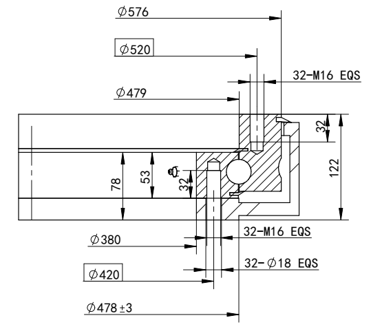 WZ-0478-2雙蝸桿回轉驅動圖紙